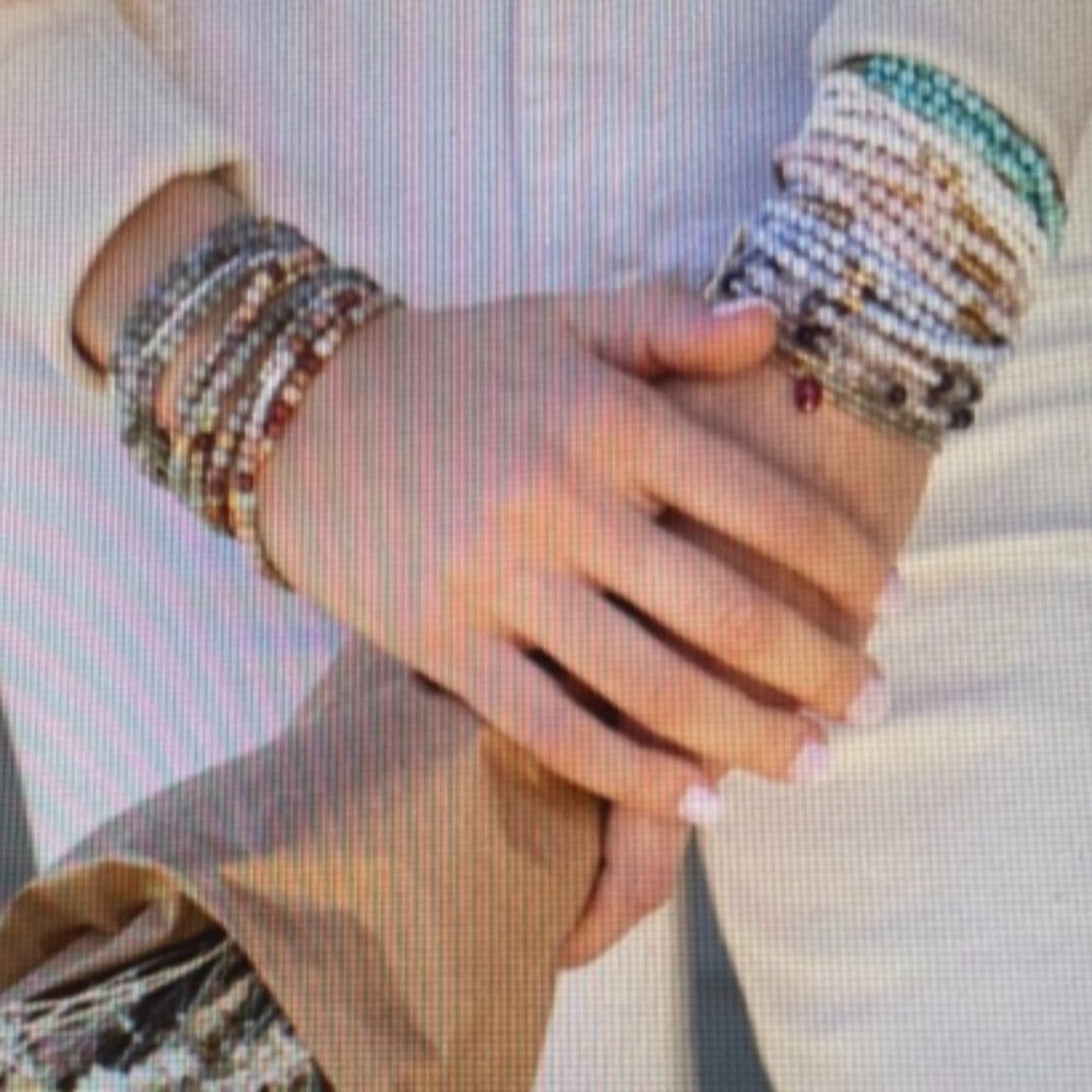 Bohemian Flare Bracelet/Necklace Transformation Wrap Stone of Peace